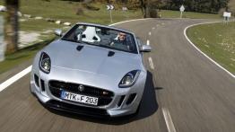 Jaguar F-Type V6S Rhodium Silver - widok z przodu