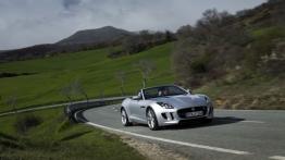 Jaguar F-Type V6S Rhodium Silver - widok z przodu