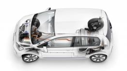 Volkswagen twin up! Concept (2013) - schemat konstrukcyjny auta