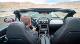 Bentley Continental GT Speed Cabrio - widok ogólny wnętrza
