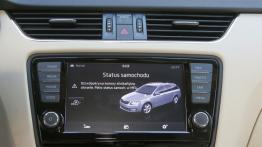 Skoda Octavia III Kombi 4x4 1.8 TSI (2013) - ekran systemu multimedialnego