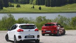 Kia ceed II GT (2013) - widok z tyłu