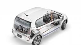 Volkswagen twin up! Concept (2013) - schemat konstrukcyjny auta