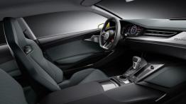 Audi Sport Quattro Concept (2013) - widok ogólny wnętrza z przodu