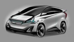 Mitsubishi CA-MiEV Concept (2013) - szkic auta