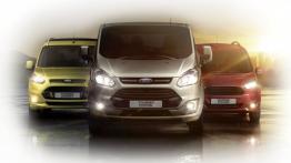 Ford Tourneo Courier (2013) - przód - reflektory włączone