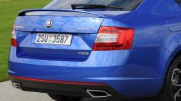 Skoda Octavia III RS Liftback (2013) - tył - inne ujęcie