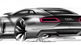 Audi Sport Quattro Concept (2013) - szkic auta