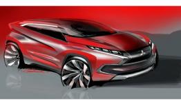 Mitsubishi XR-PHEV Concept (2013) - szkic auta