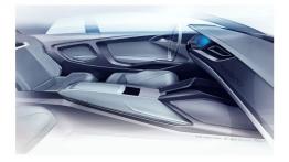 Audi Sport Quattro Concept (2013) - szkic wnętrza