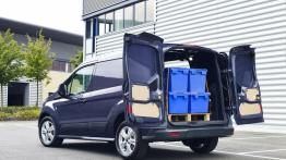 Ford Transit Connect L1 (2013) - tył - bagażnik otwarty