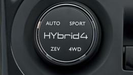 Peugeot 3008 HYbrid4 - panel sterowania napędem 4x4