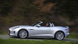 Jaguar F-Type V6S Rhodium Silver - lewy bok