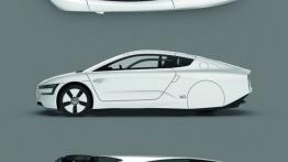 Volkswagen XL1 (2013) - szkic auta