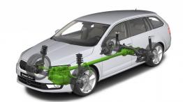 Skoda Octavia III kombi (2013) - schemat konstrukcyjny auta