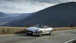 Jaguar F-Type V6S Rhodium Silver - lewy bok