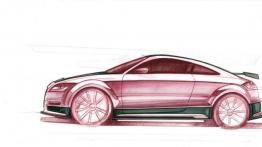 Audi TT ultra quattro concept (2013) - szkic auta
