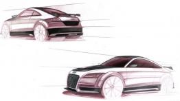 Audi TT ultra quattro concept (2013) - szkic auta