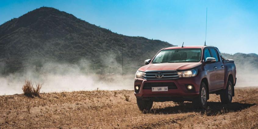 Toyota Hilux - przygoda w Namibii