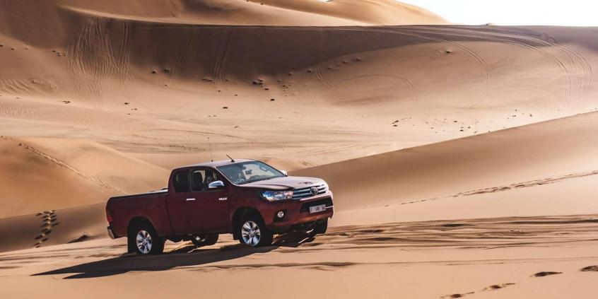 Toyota Hilux - przygoda w Namibii