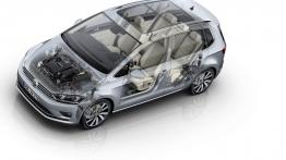 Volkswagen Golf VII Sportsvan (2014) - schemat konstrukcyjny auta