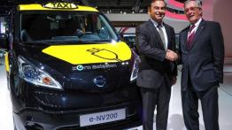 Nissan e-NV200 Barcelona Taxi (2014) - oficjalna prezentacja auta