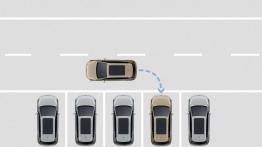 Volkswagen Golf VII Sportsvan (2014) - schemat działania asystenta parkowania