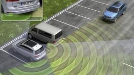 Volkswagen Golf VII Sportsvan (2014) - schemat działania asystenta parkowania