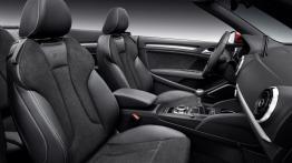 Audi A3 III Cabriolet 2.0 TDI (2014) - widok ogólny wnętrza z przodu