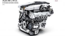 Audi A8 L W12 6.3 FSI quattro Facelifting (2014) - silnik solo