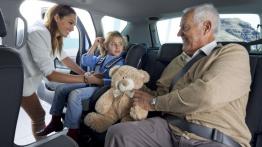 Opel Meriva II Facelifting (2014) - tylna kanapa