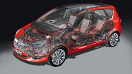 Opel Meriva II Facelifting (2014) - schemat konstrukcyjny auta