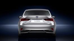 Lexus IS III 300h (2014) - tył - reflektory wyłączone