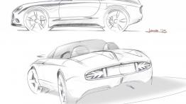 Mini Superleggera Vision Concept (2014) - szkic auta