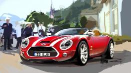 Mini Superleggera Vision Concept (2014) - szkic auta