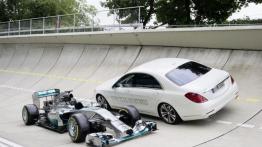 Mercedes S 500 Plug-In Hybrid (2014) - widok z tyłu