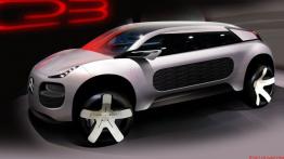 Citroen C4 Cactus (2014) - szkic auta