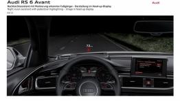 Audi RS6 Avant 2014 - szkice - schematy - inne ujęcie