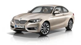 BMW serii 2 Coupe (2014) - przód - reflektory wyłączone