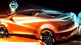 Seat Ibiza Cupster Concept (2014) - szkic auta