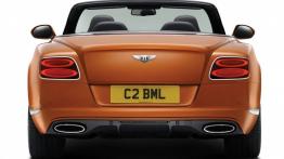 Bentley Continental GT Speed Cabrio 2014 - tył - reflektory wyłączone