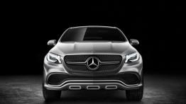 Mercedes Concept Coupe SUV (2014) - przód - reflektory włączone