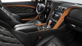 Bentley Continental GT Speed Cabrio 2014 - widok ogólny wnętrza z przodu