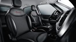 Fiat 500L Beats Edition (2014) - widok ogólny wnętrza z przodu