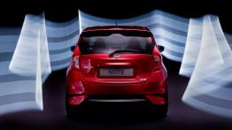 Nissan Note II (2014) - tył - reflektory wyłączone