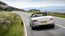 Bentley Continental GT Speed Cabrio 2014 - widok z tyłu