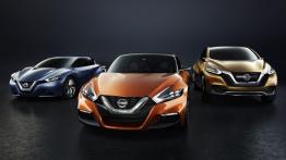 Nissan Sport Sedan Concept (2014) - przód - reflektory włączone