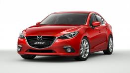 Mazda 3 III sedan (2014) - przód - reflektory wyłączone
