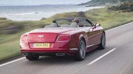 Bentley Continental GT Speed Cabrio 2014 - widok z tyłu
