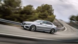 Mercedes klasy C 250 AMG Line (2014) - lewy bok